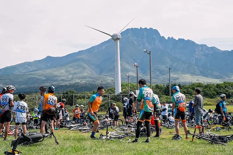 利尻島一周ふれあいサイクリングの写真 2