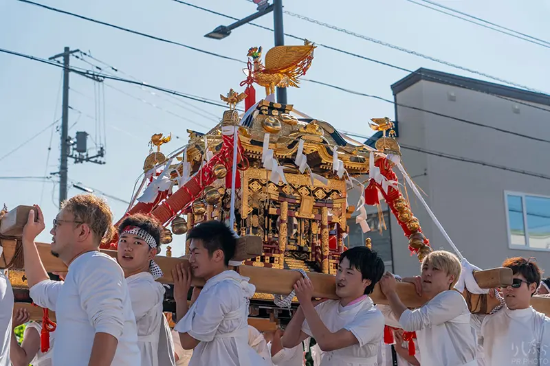 神社例大祭(鴛泊・鬼脇)の写真 5